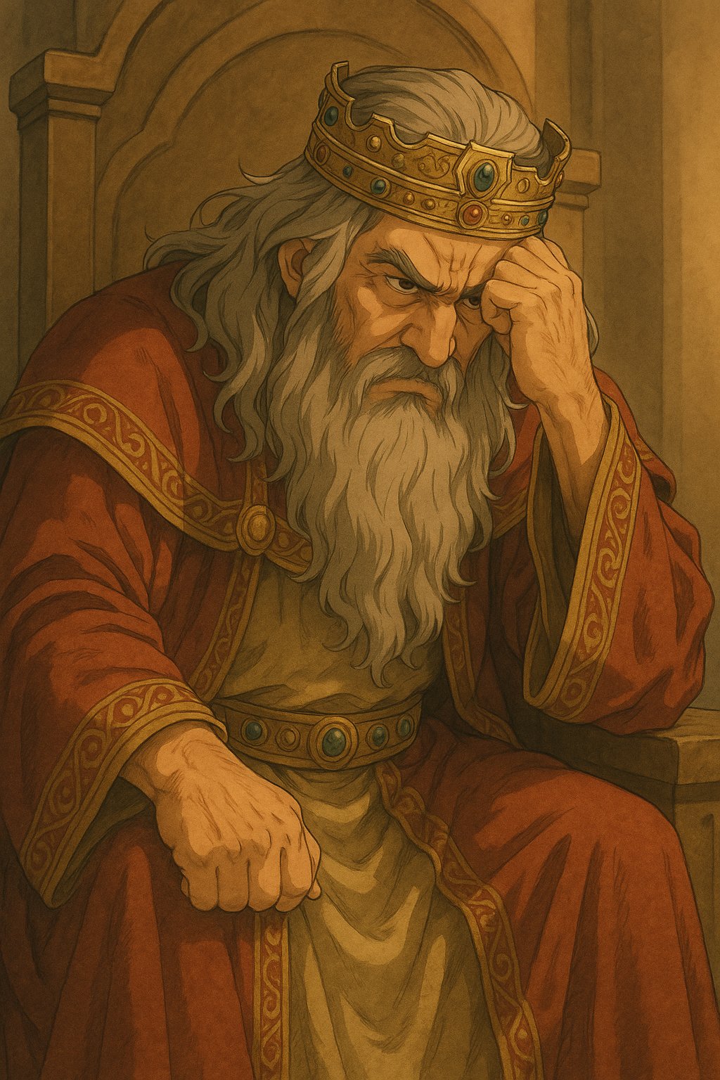 King Abimelech is angry with Isaac and Rebekah