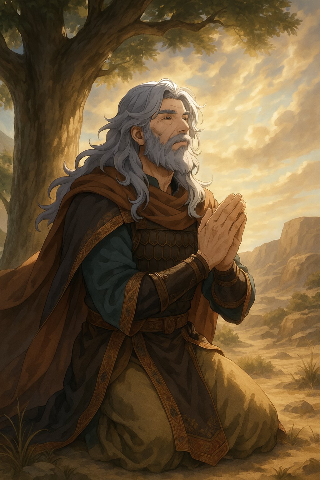 Abraham praying for Sodom and Gomorrah Abraham praying for Sodom and Gomorrah