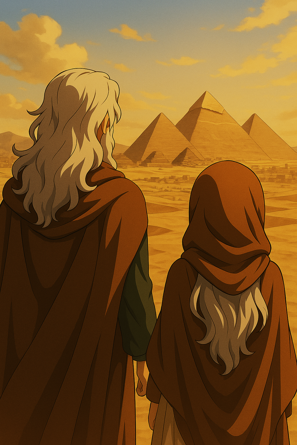 Abraham and Sarah goes to Egypt