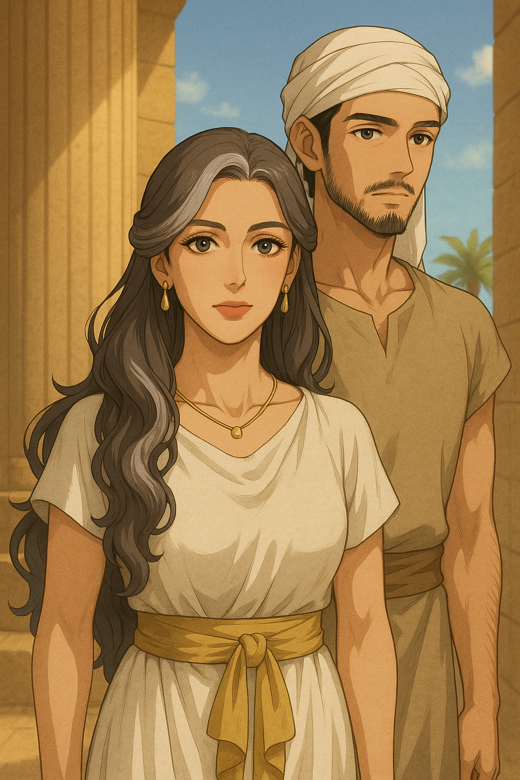 Hagar and her son Ishmael