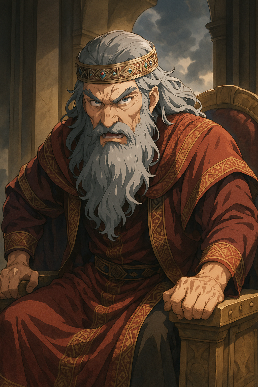 King Abimelech is angry with Abraham